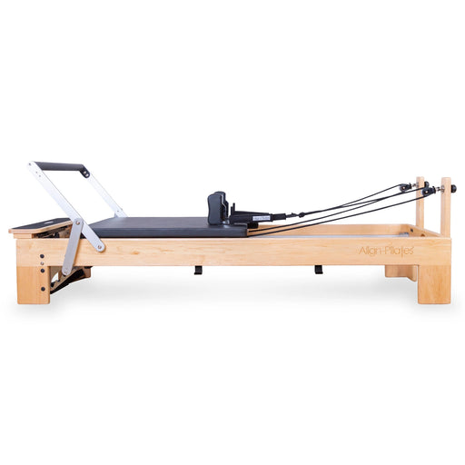 M8-Pro - Reformer de Pilates de madera de arce con cajón para sentarse